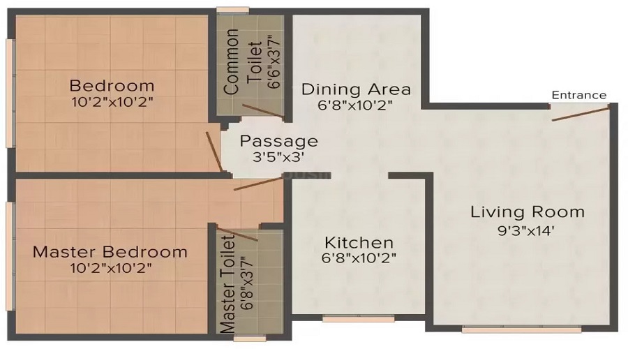 Glen Group Shiloo Mahal Floor Plan