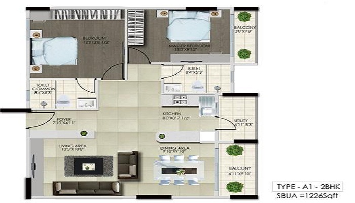 Mythreyi Group Amayavana Floor Plan