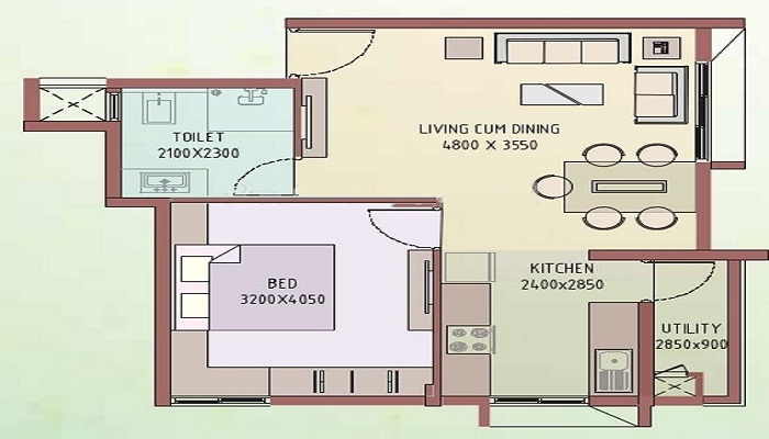 Mythreyi Group Naimisha Floor Plan