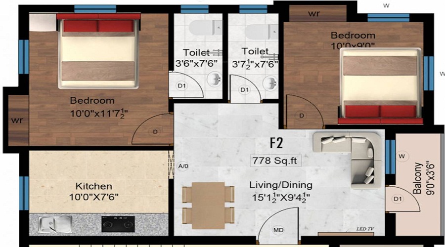 J K Jaivardhan Floor Plan