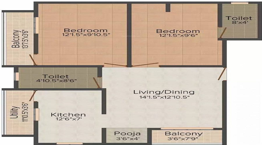Green Dhivyam Floor Plan