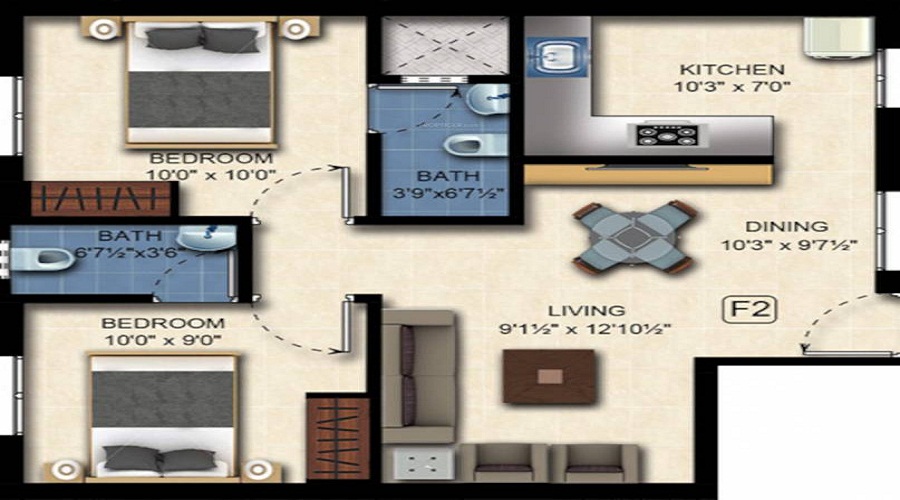 Green Shashvath Floor Plan