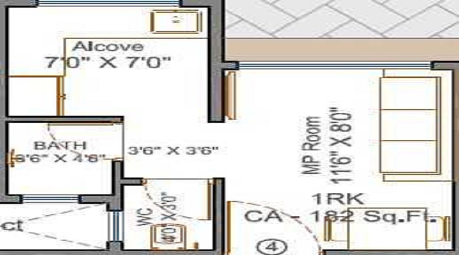 Karmvir Bhagwati Ashish Floor Plan
