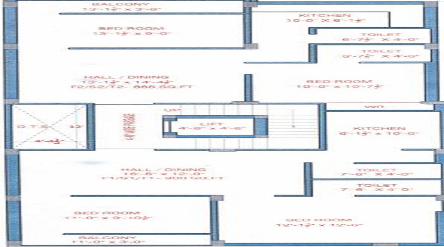 VS Krishna Floor Plan