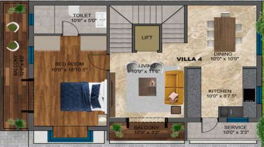 Anmol Garden Floor Plan
