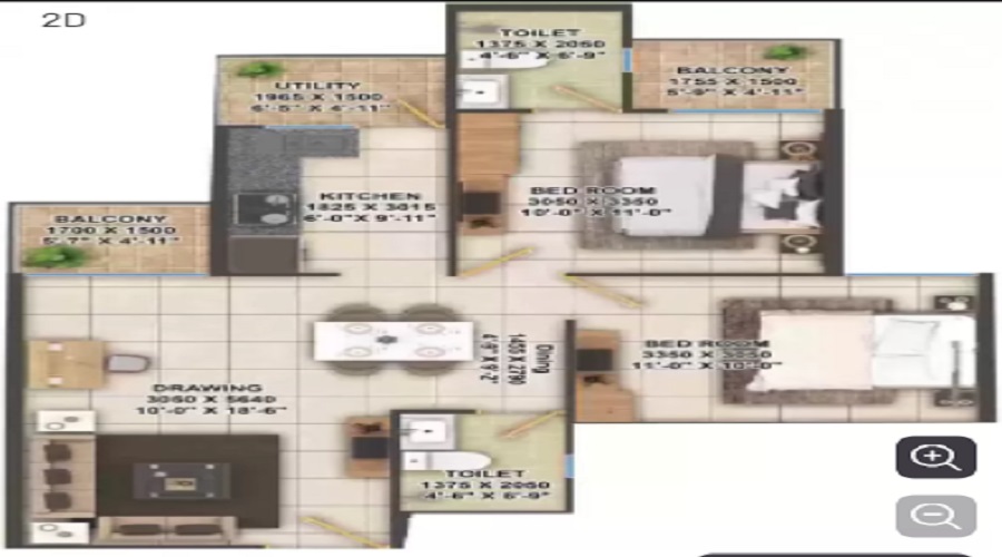 Signature Global Superbia Floor Plan