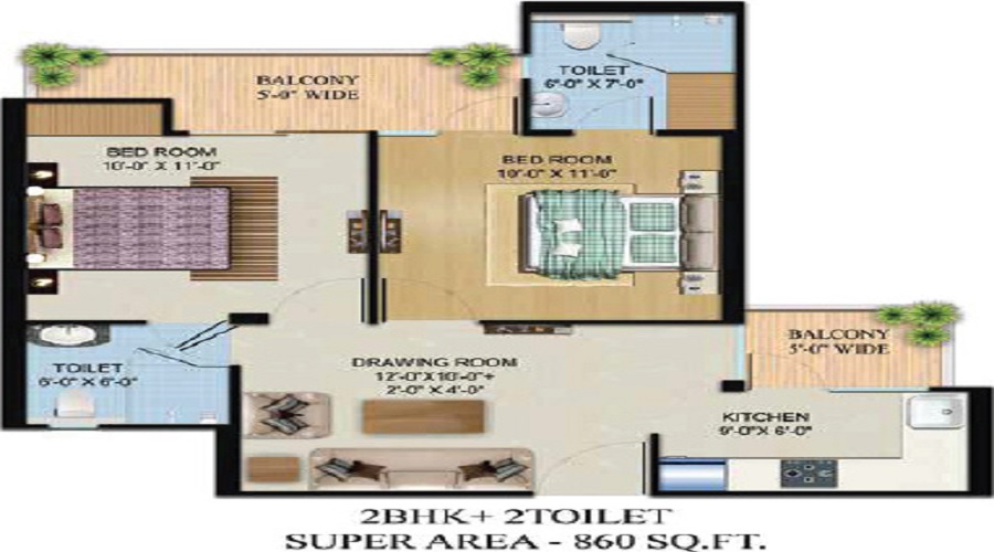 Migsun Vilaasa Floor Plan