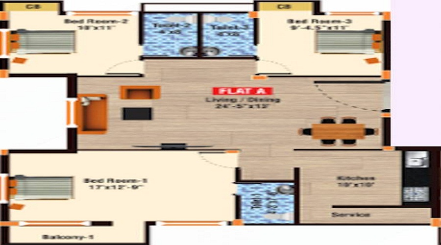 Rajni Castle Floor Plan