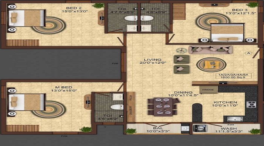 India Prakriti Floor Plan