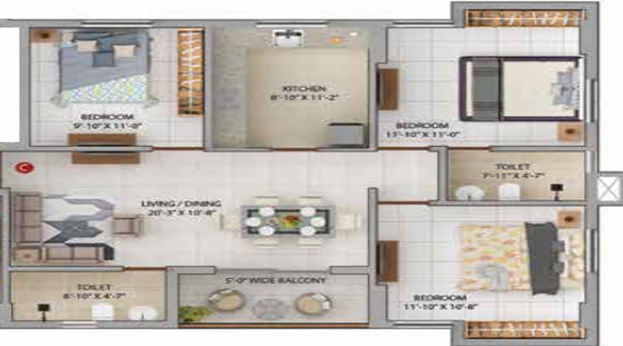 Merlin Iris Floor Plan