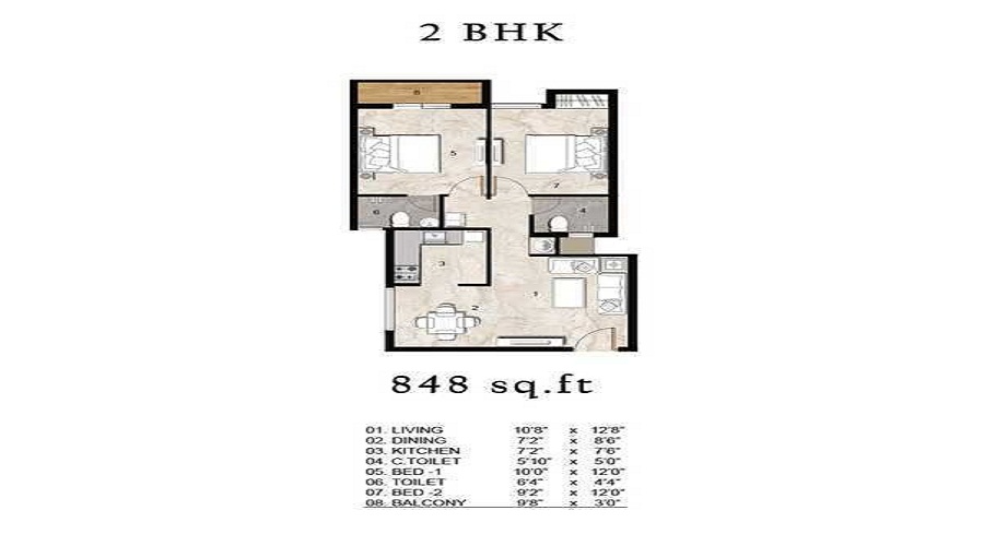 Jain Anarghya Floor Plan
