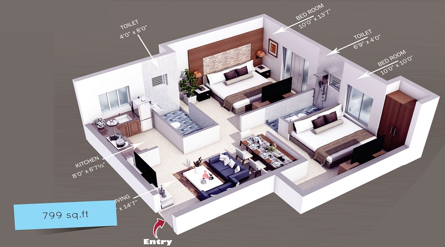 Creations Mancheste Floor Plan