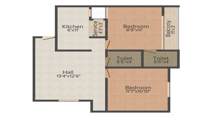 Gopal Flats Floor Plan