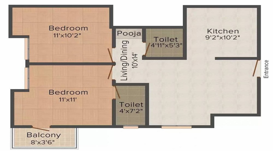 Khurinji Angelica Floor Plan