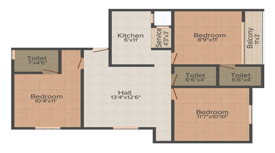 Vishranthi Subramanya Floor Plan