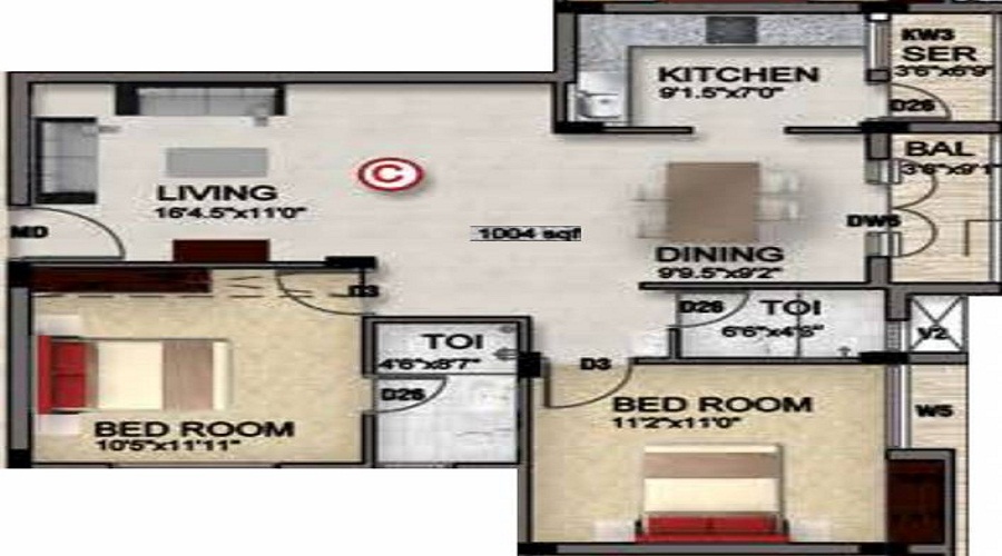 Avigna Paragon Floor Plan