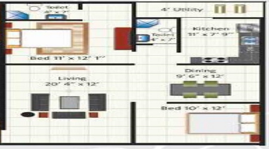 Midhun And Jai G R Bhavanam Floor Plan