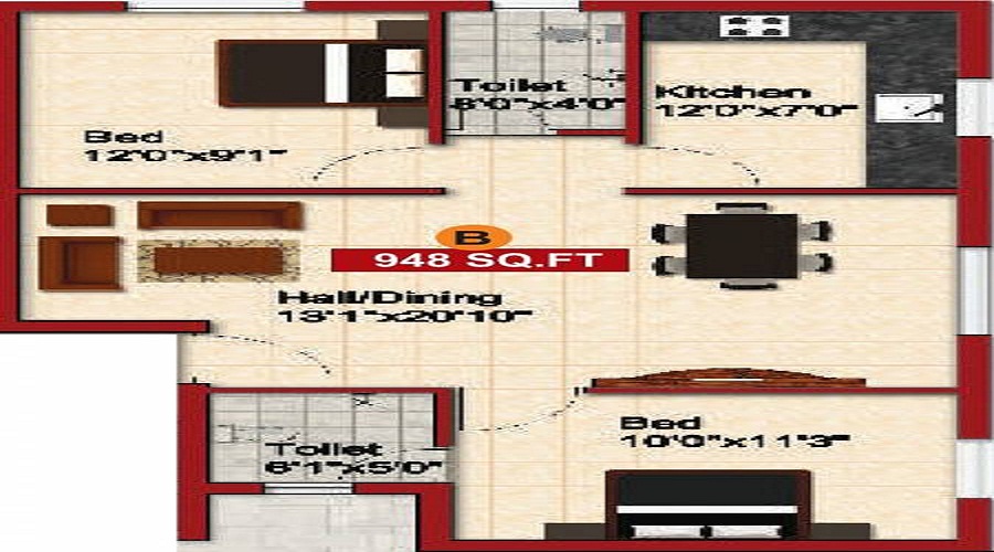 Deepakam Greens Floor Plan