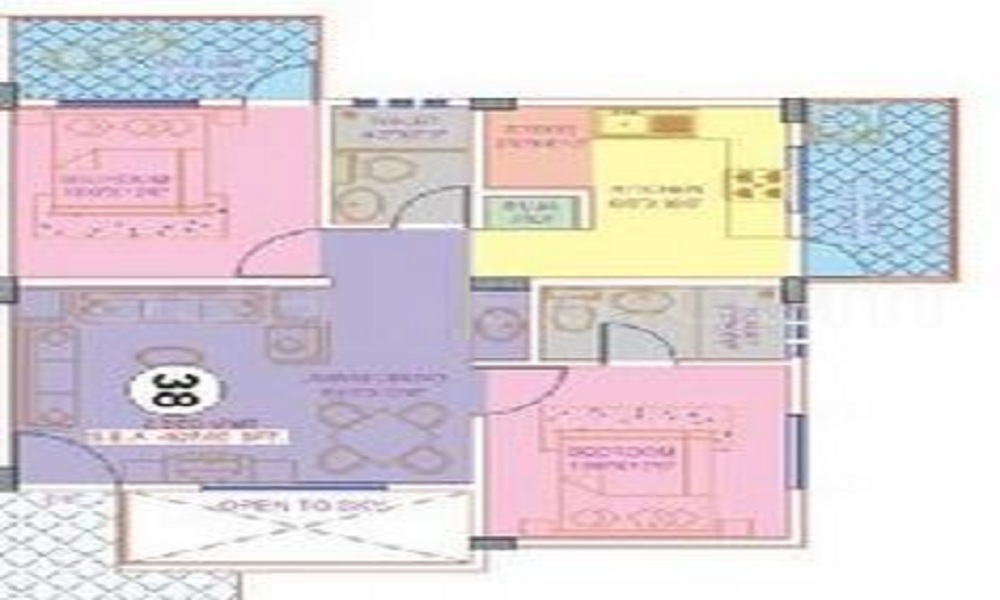 Nisarga Builders Keethana Floor Plan