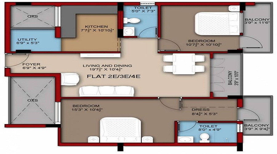 Vishnoo Sundar Krishna Floor Plan