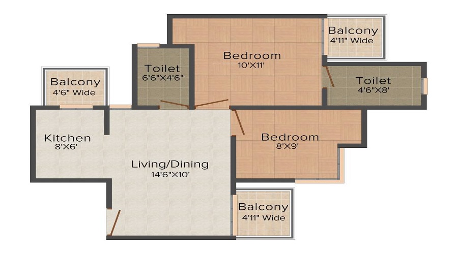 Prateek Grand Carnesia Floor Plan