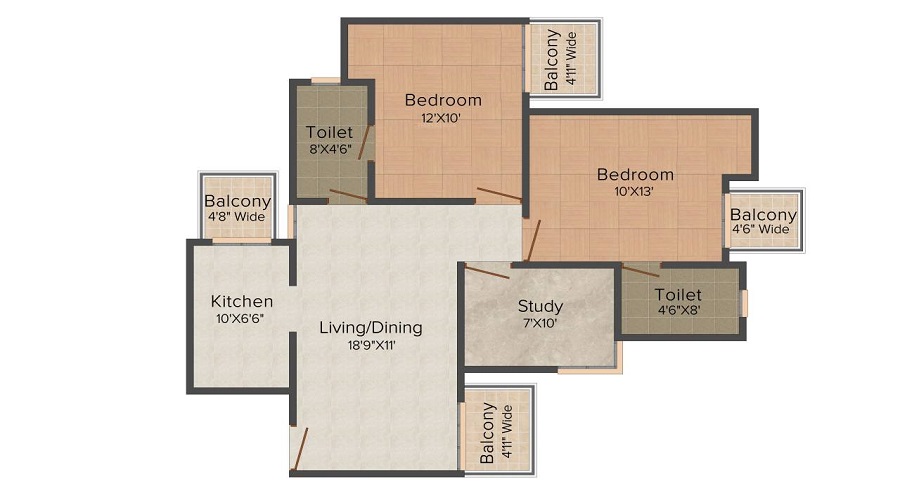Prateek Grand Carnesia Floor Plan