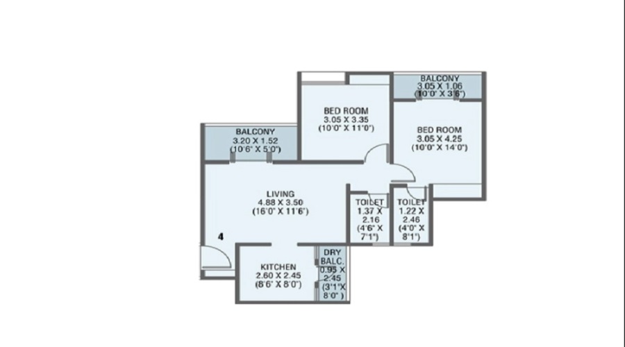 Kohinoor Zen Estate Floor Plan