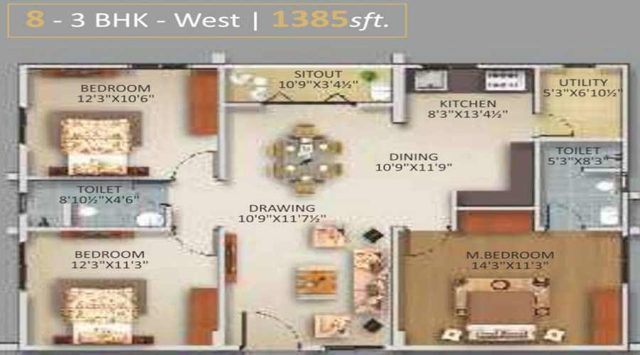 Gowra Urban Winds Floor Plan