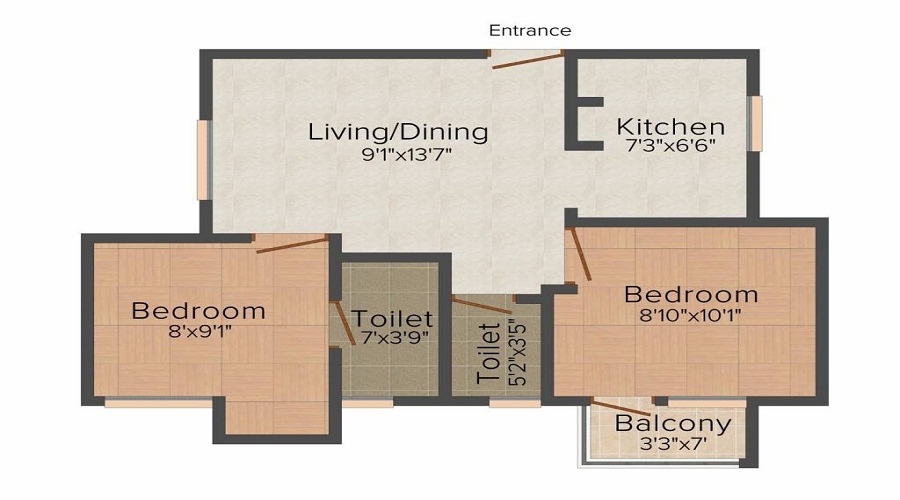 Acacia Udayavarlu Villa Floor Plan