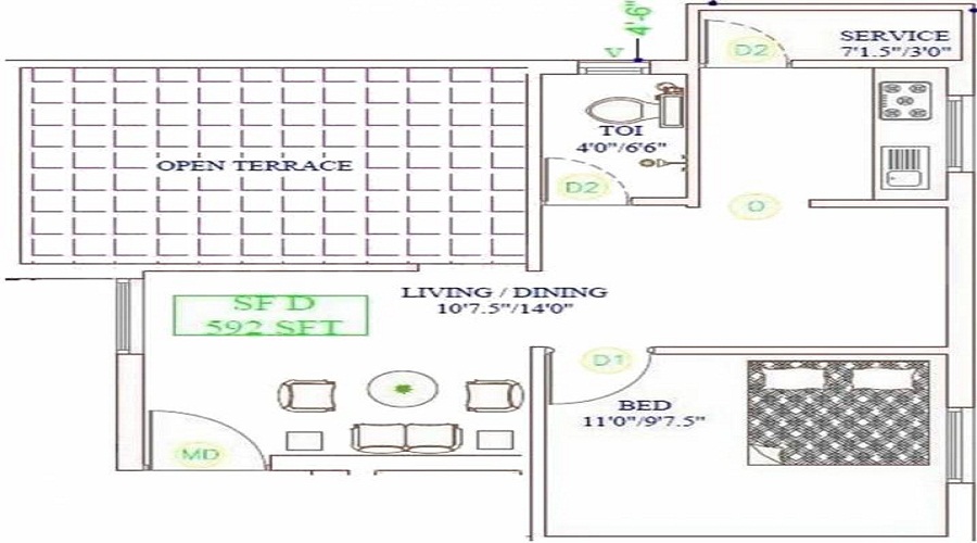 Yashva Classic Breeze Floor Plan