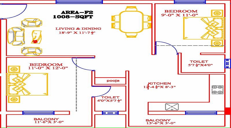 SS Smaya Floor Plan