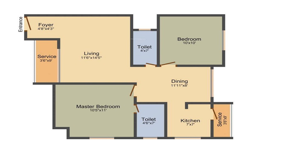 Sai Sai Divyam Floor Plan
