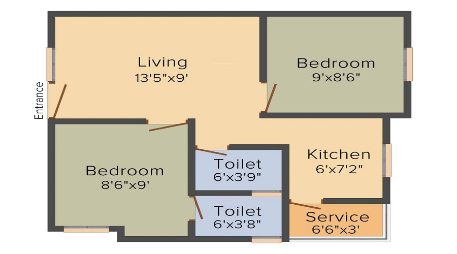 Naaghappa Orenda Floor Plan