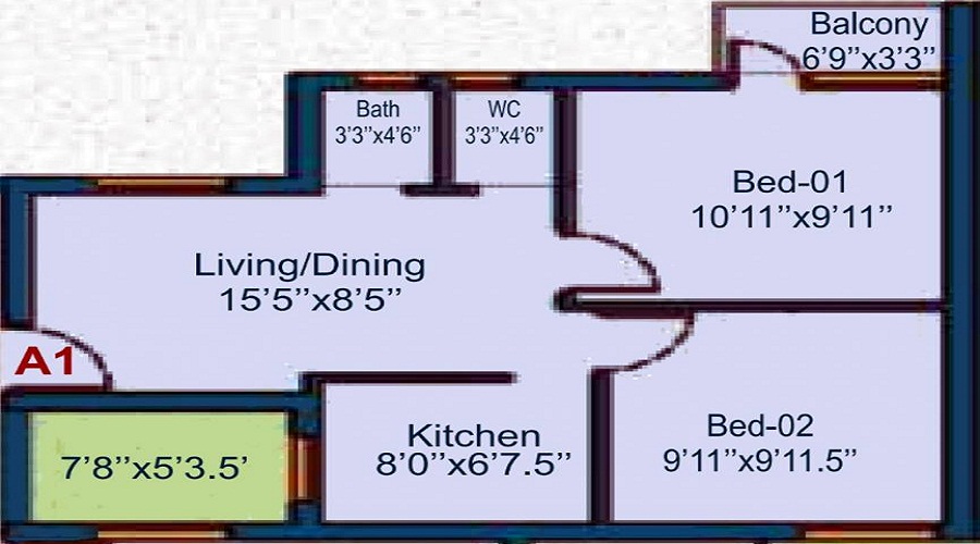 Arun Excello Ziva Floor Plan