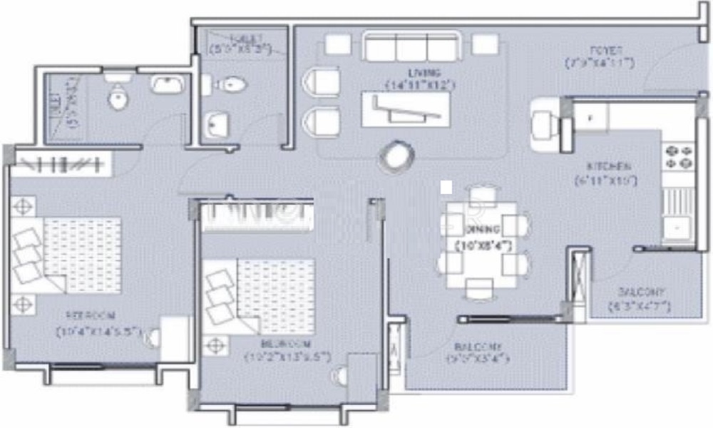 Oceanus Group Freesia Enclave Floor Plan