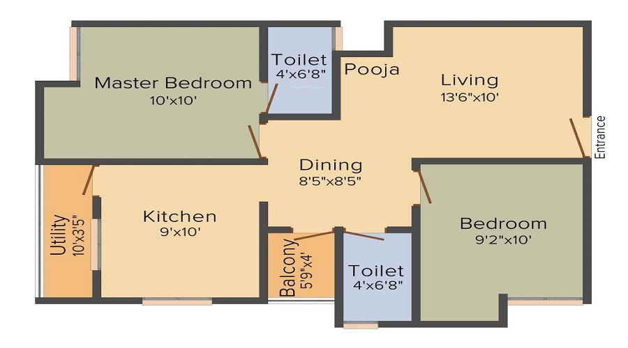 Rahul Subbalakshmi Floor Plan