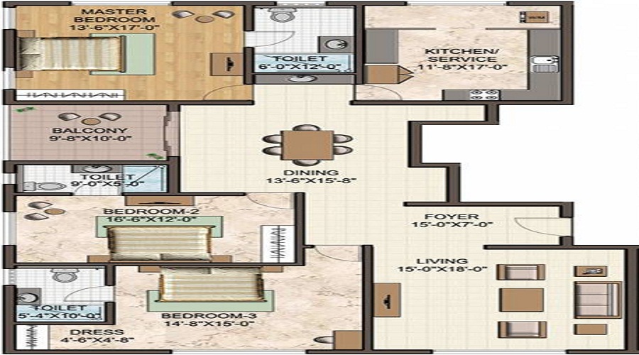 Shanti Avalon Cove Floor Plan