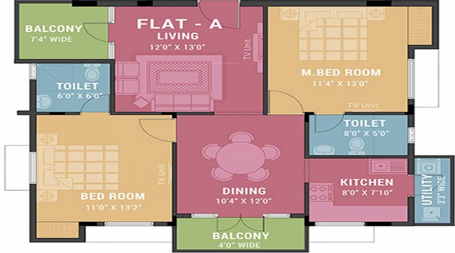 Ramaniyam Mahadevan Floor Plan
