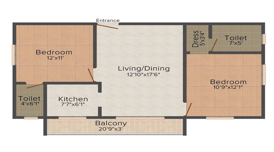 Aavaasa Ahobilam Floor Plan