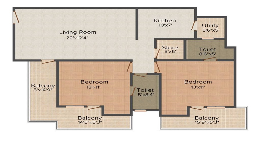 Sushma Green Vista Floor Plan