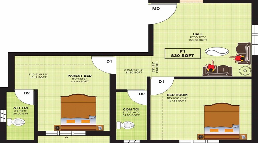 Salim Lagoon Citadel Floor Plan