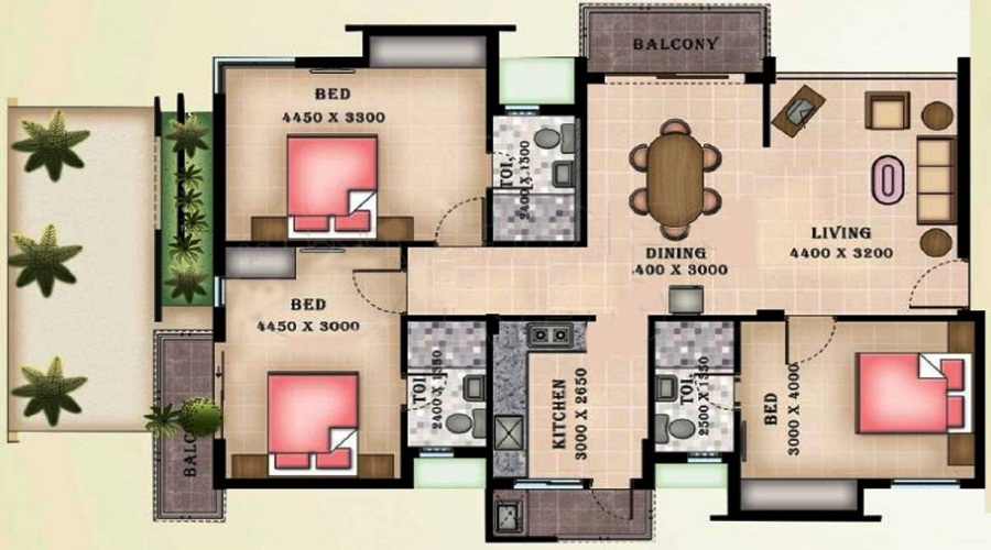 Celebrity Hexagon Floor Plan