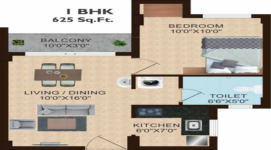 Shriram Temple Bells Floor Plan