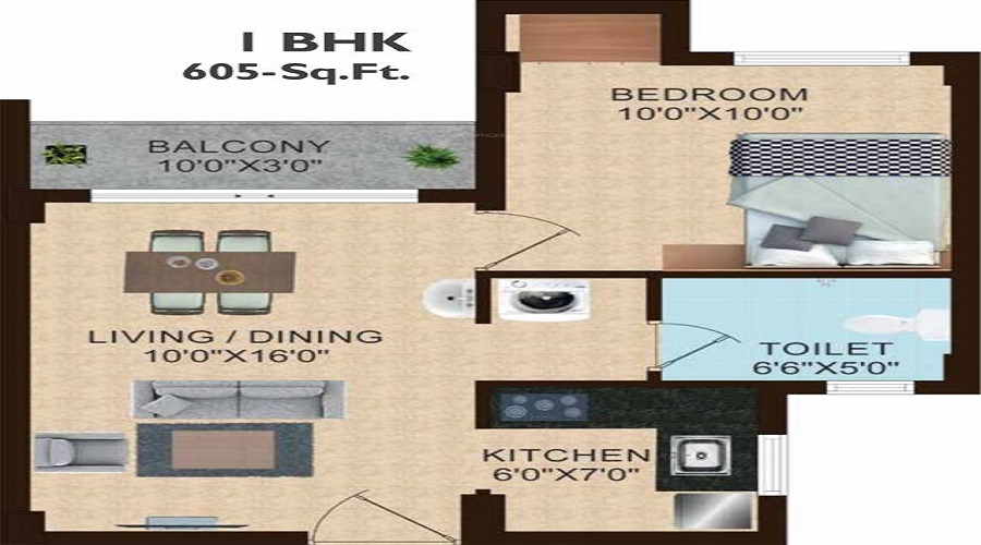 Shriram Temple Bells Floor Plan