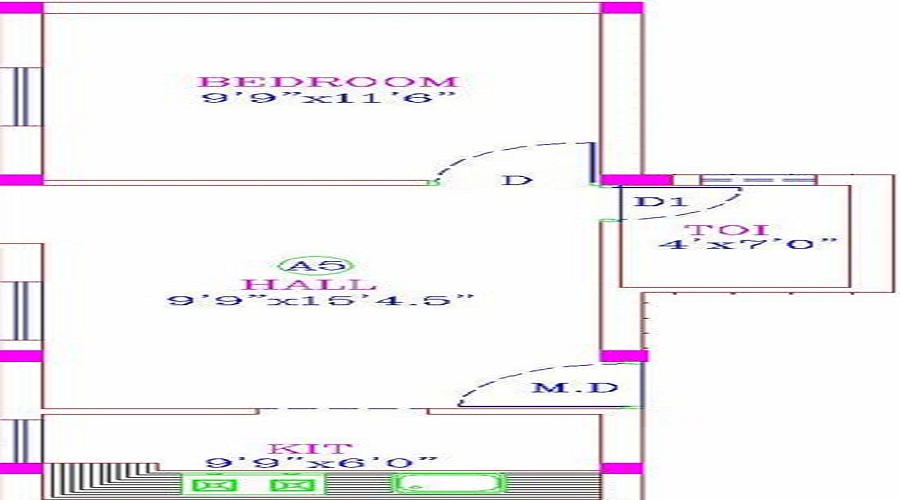 Vishaka Sai Sunder Flats Floor Plan