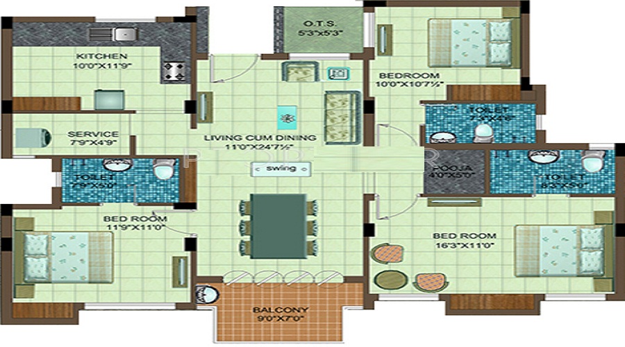 LCS City Utopia Floor Plan