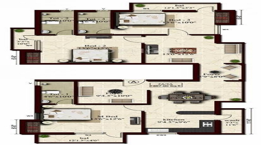India Navanya Floor Plan