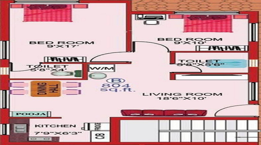 Navani Dwaraka Floor Plan