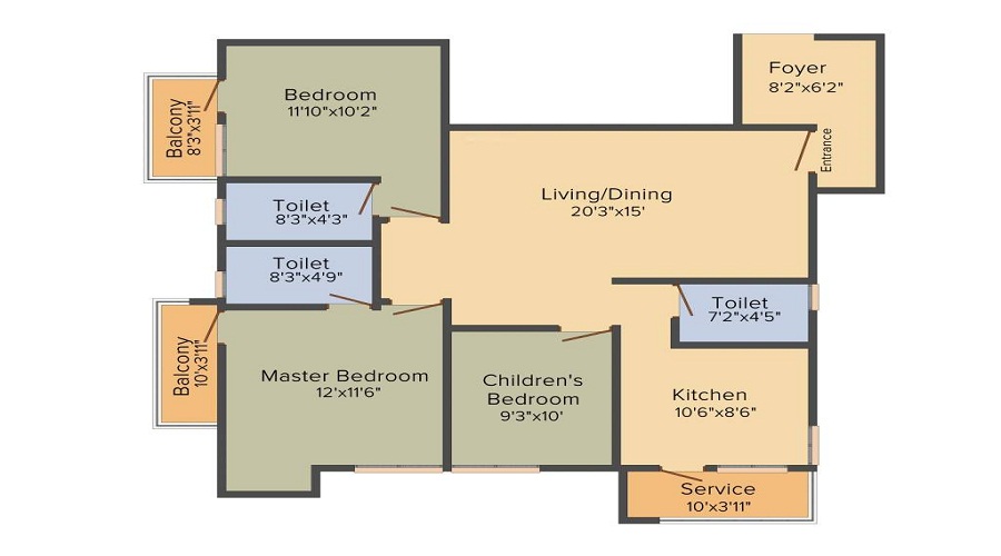 India The Sajan Sukruti Floor Plan
