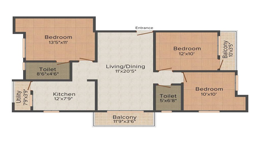 BBCL Ananya Floor Plan